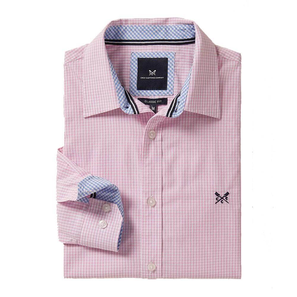 Crew Clothing Classic Fit Micro Gingham Shirt